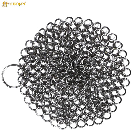 300327-12 round steel scrubber 12cm diameter