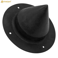 Germanic Shield Boss Umbo Black - 16 Gauge