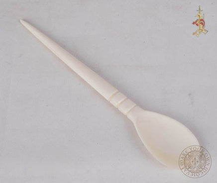 Bone spoon for reenactment