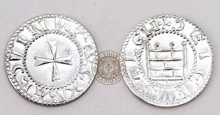Crusader Baldwin III King of Jerusalem Denier 12th century