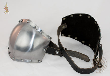 Elbow couter or cops for medieval armour and combat