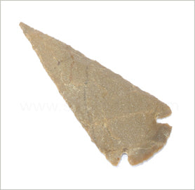 Flint Stone Arrow Head Long