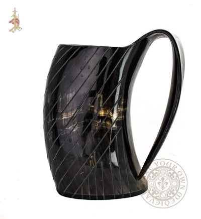 Horn tankard for Viking SCA feasting