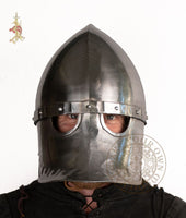 Norman 12th Century Helm with Face Plate