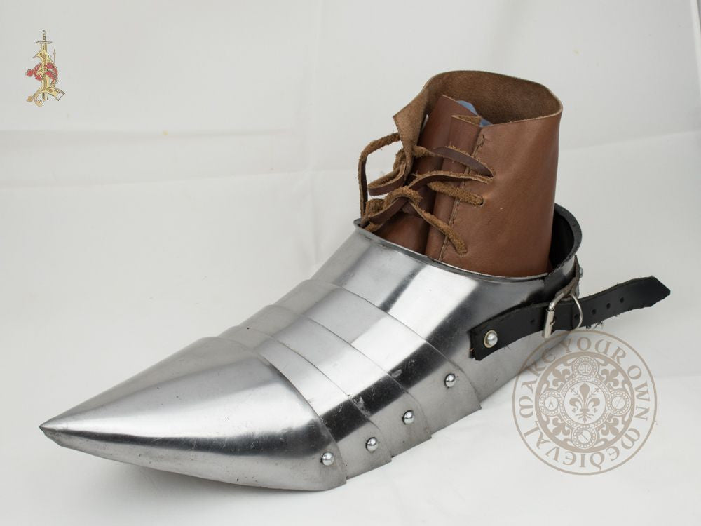 Medieval armor boots shop