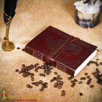 Viking themed leather journal
