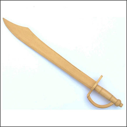 Wooden pirate cutlass sword