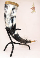 house stark game of thrones drinking horn