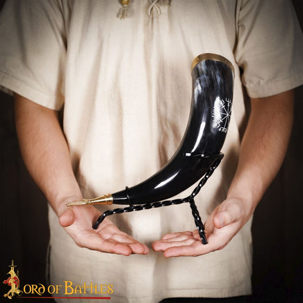 metal drinking horn stand Australia