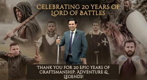 Congratulations to Lord of Battles - 20 years!