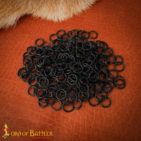 10mm diameter 16 gauge wire butted chain mail rings