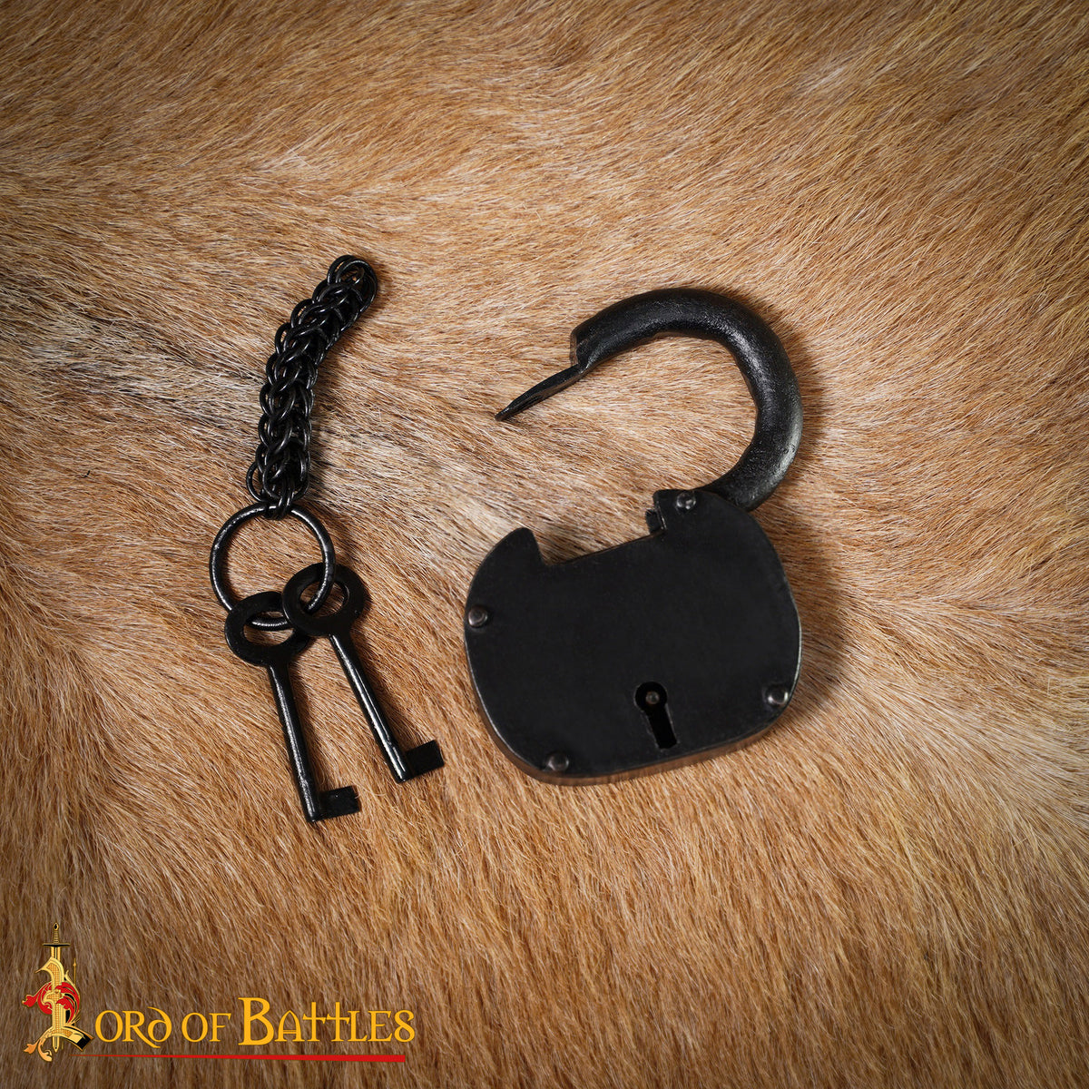 Functional Medieval / Pirate Padlock with two keys| Make Your Own Medieval