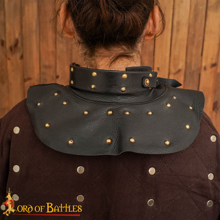 14th century medieval brigandine gorget armour Australia