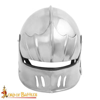 15th century plate armour Sallet Helm 18 gauge