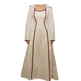 Wandering Sorceress Dress - White Cotton