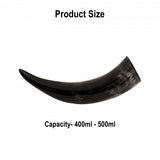 Large Nordic Drakkar Viking Longship Drinking Horn