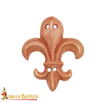 Fleur de Lys Fabric Badge