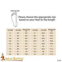 Medieval Brown Boot with Buckle