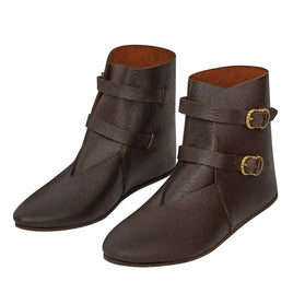 Medieval Brown Boot with Buckle