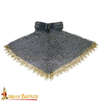 Chainmail Bishops Collar with Brass