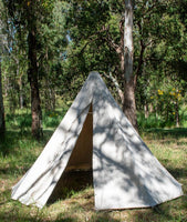 3.7m Medieval Bell Tent Large - Cotton Canvas