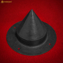 Germanic Shield Boss Umbo Black - 16 Gauge