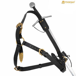 Geralt Back Scabbard - Black