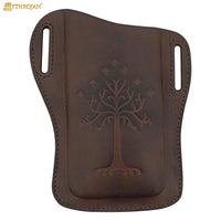 Tree of Gondor Leather Mobile Belt Pouch