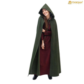 Green Cloak With Hood
