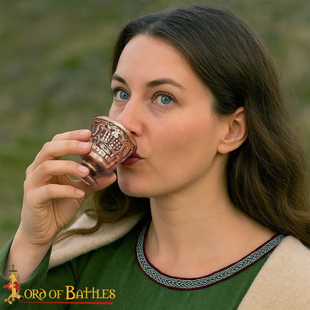 30ml medieval alter bronze ritual cup