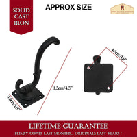 500147OB 2SET Rustic coat hook 4.6cmx4.6cmx11.5