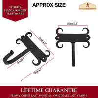 500279OB 2SET wall hook 12cmx11cm