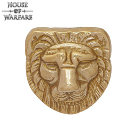 Brass Lion Face - Large