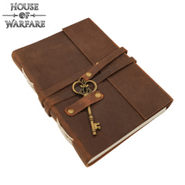 Leather Diary with Key