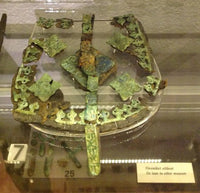 Archeological Display of Viking Birka Bag