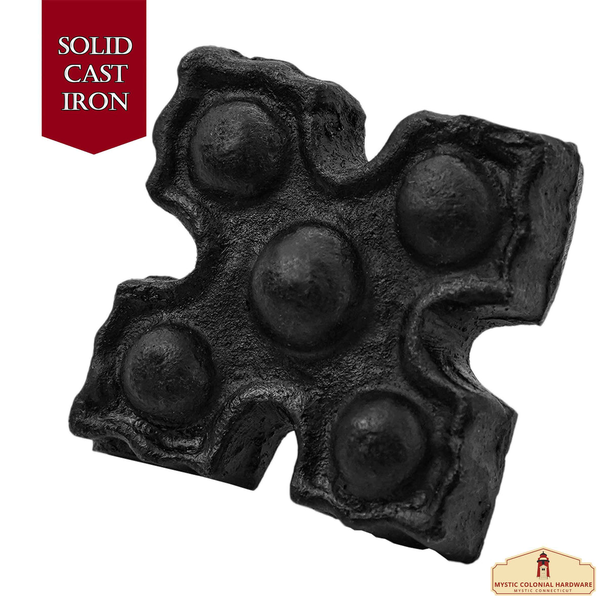 Rustic Cast Iron Nails - Crossed Head (Set of 6)| Make Your Own Medieval