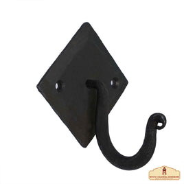 Australian handforged cast iron wall hook
