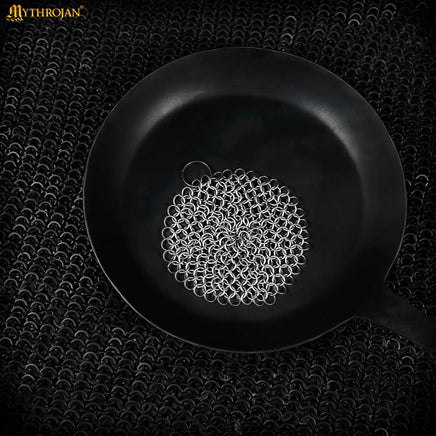Australian pioneer scrubber for skillet