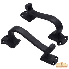 Australian settlers style cast iron door handle
