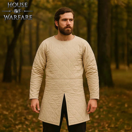 Black medieval gambeson