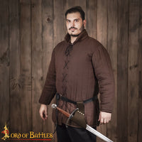 Sword Scabbard / Frog Crunch Brown Leather