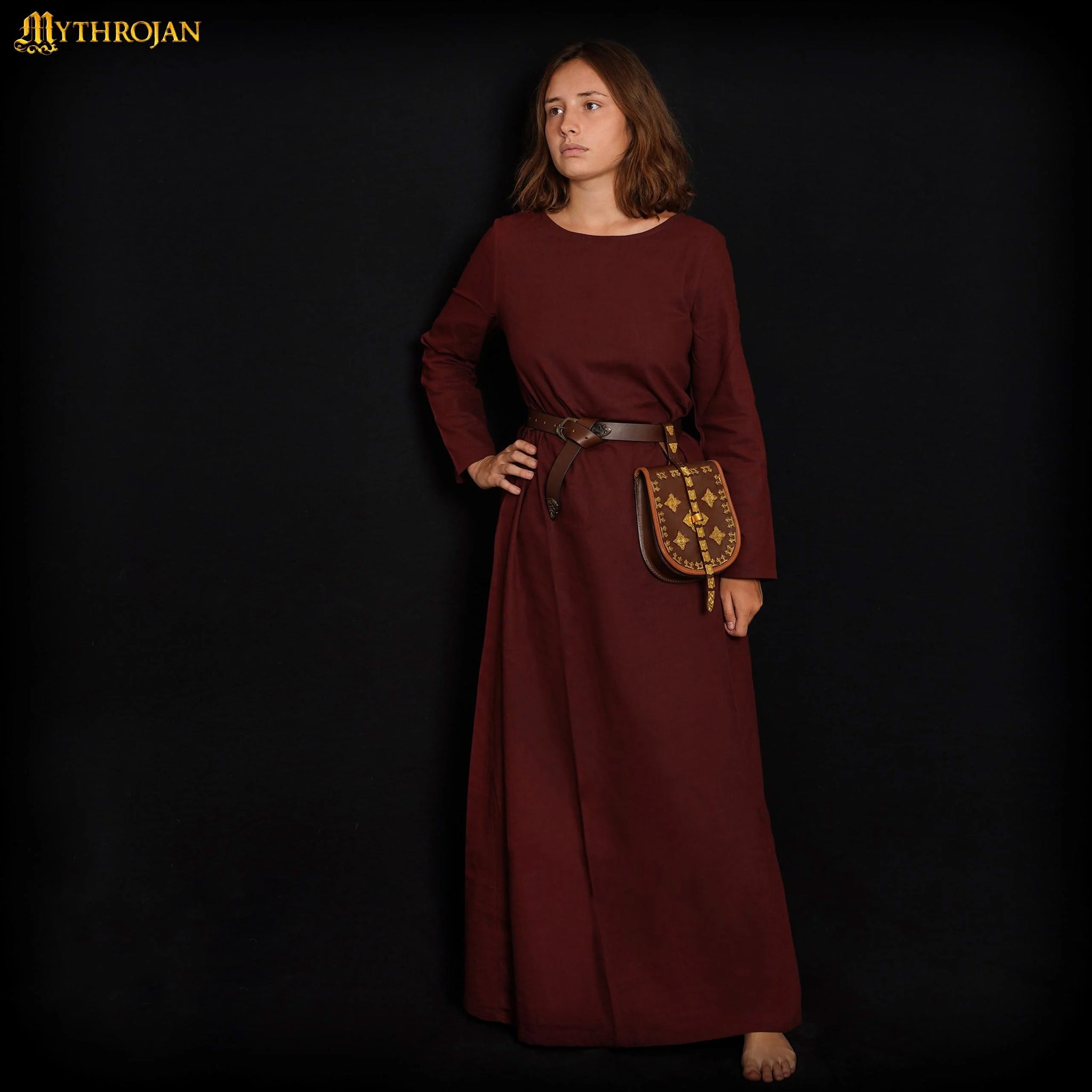 medieval brown dress Medieval Brown Dress
