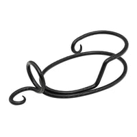 Cast Iron Medieval Base Style Horn Stand for Reenactment Feasting