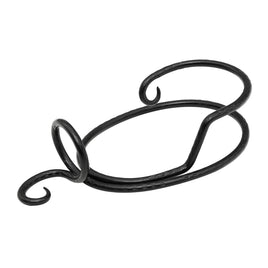 Cast Iron Medieval Base Style Horn Stand for Reenactment Feasting