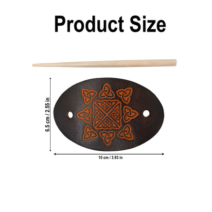 Celtic Hair Stick Barrette