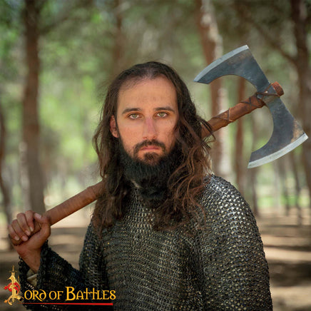 Chainmail hauberk riveted historical Medieval armour Australia