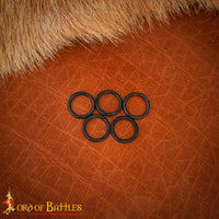 Chain mail rings for making medieval and Viking armour available in Australia