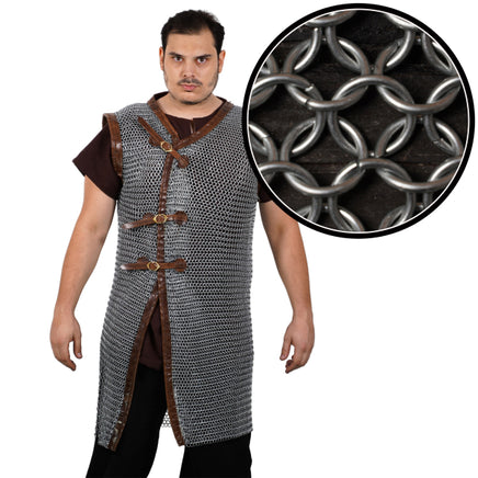 Chainmail sleeveless LARP mail shirt Australia