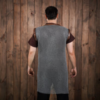 Chainmail sleeveless mail shirt