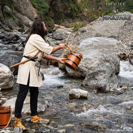 Colonial 19th century wooden bucket
